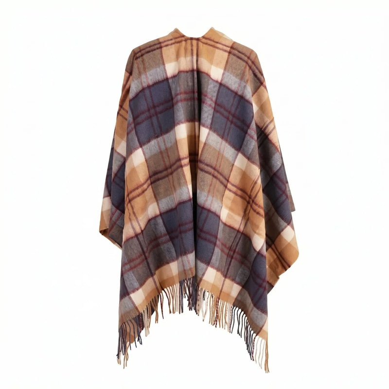 Women's Tartan Lambswool Mini Cape