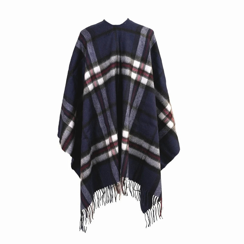 Women's Tartan Lambswool Mini Cape