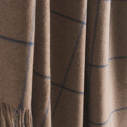Scottish Made Natural Cashmere Throw - 3 Colours by Lovat Mills
