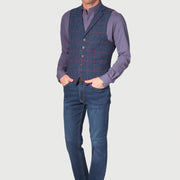 Men's Harris Tweed Waistcoat - Perth