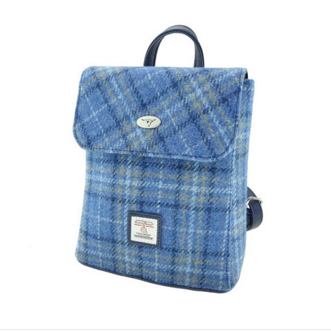 Harris Tweed Mini Backpack - Tummel