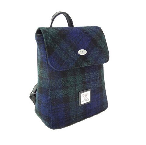 Harris Tweed Mini Backpack - Tummel