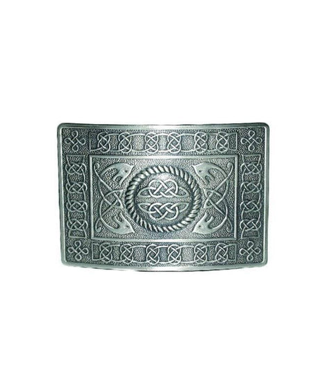 Highland Serpent Belt Buckle - Antique Finish