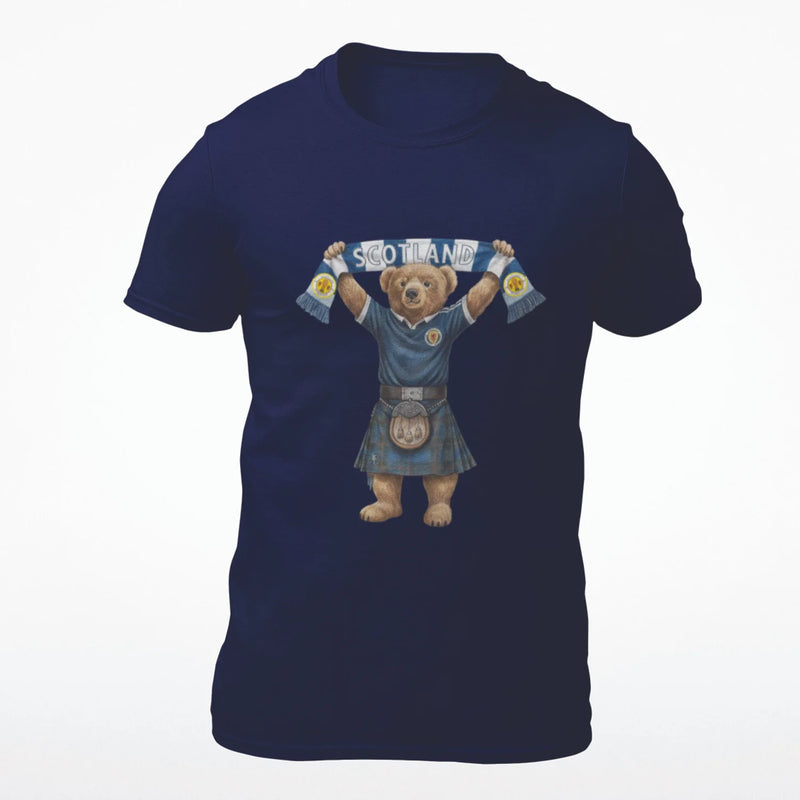 Unisex Scotland Football World Cup Top - World Cup Bear