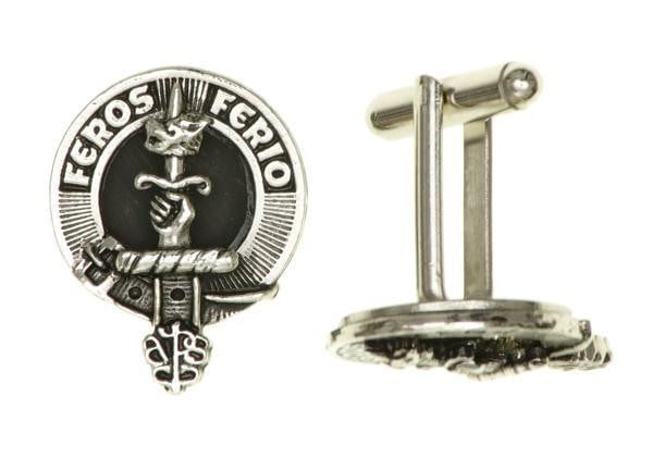 Clan Crested Cufflinks - Made to Order