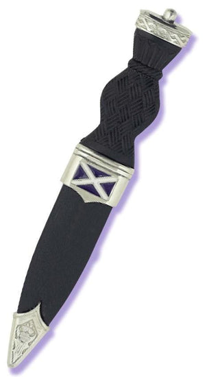 Saltire Sgian Dubh with Pip Top