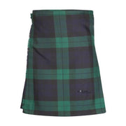 Boys Casual Polyviscose Kilt - Black Watch