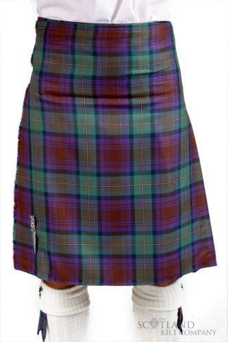 Men's 8 Yard Traditional Kilt - 10oz Lightweight Wool - Made to Order