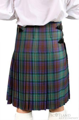 Men's 8 Yard Traditional Kilt - 10oz Lightweight Wool - Made to Order