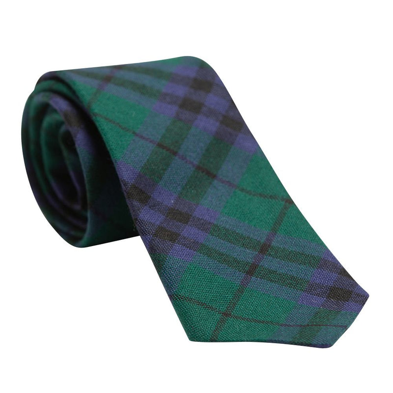 100% Wool Tartan Neck Tie - Keith Modern