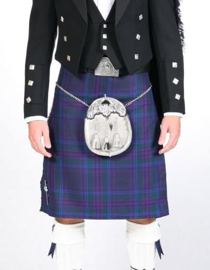 Men's Traditional Kilt, 100% Wool, 16oz, 8 yard - Made to Order