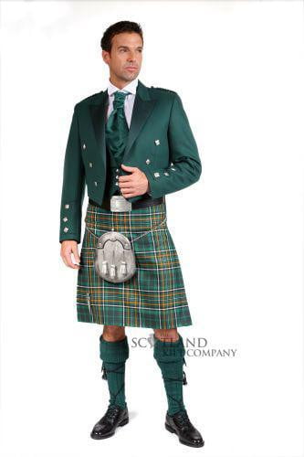 Irish County Prince Charlie Kilt Outfit - Made to Order