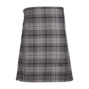Men's Kilt, 8 Yard Polyviscose - Hamilton Grey