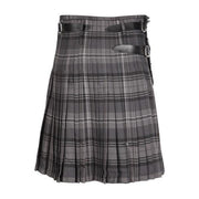 Men's Kilt, 8 Yard Polyviscose - Hamilton Grey
