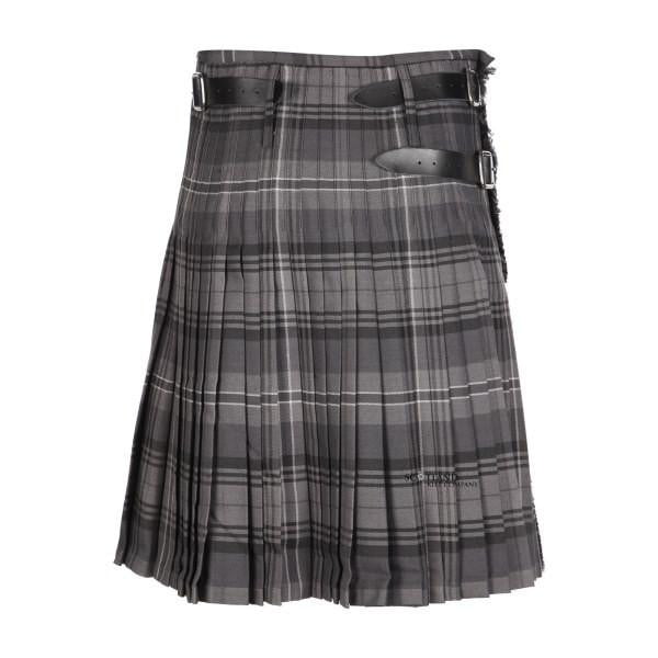 Men's Kilt, 8 Yard Polyviscose - Hamilton Grey