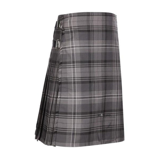 Men's Kilt, 8 Yard Polyviscose - Hamilton Grey
