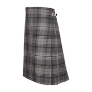 Men's Kilt, 8 Yard Polyviscose - Hamilton Grey