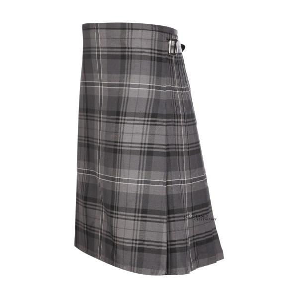Men's Kilt, 8 Yard Polyviscose - Hamilton Grey