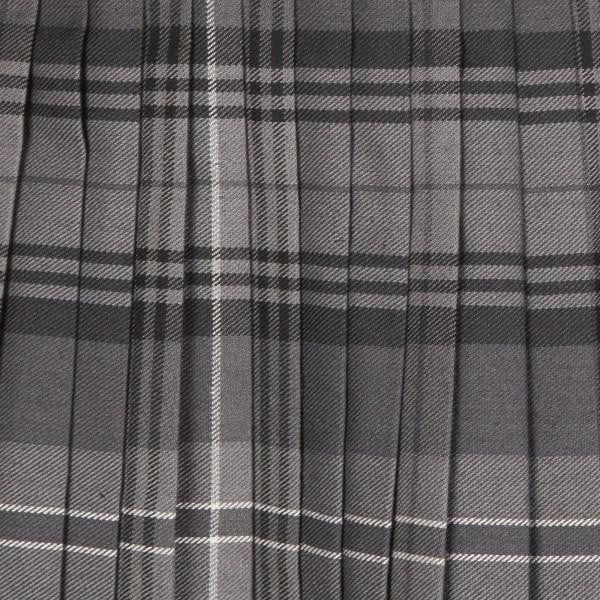 Men's Kilt, 8 Yard Polyviscose - Hamilton Grey