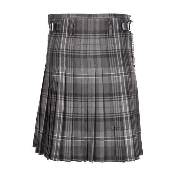 Boys Casual Polyviscose Kilt - Hamilton Grey - CLEARANCE