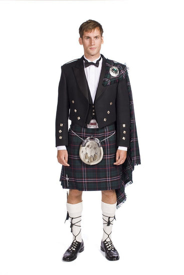 Instock Fly Plaid Prince Charlie Jacket Kilt Outfit