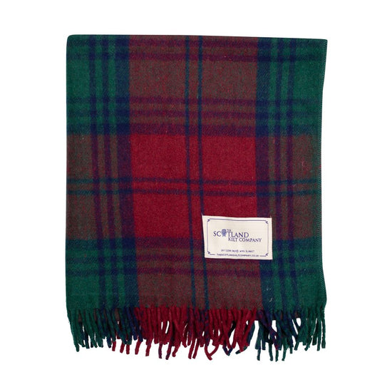 Wool Tartan Lap Rug 29'' x 70'' - Lindsay