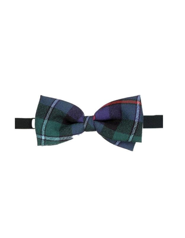 100% Wool Tartan Bow Tie - Campbell of Cawdor Modern