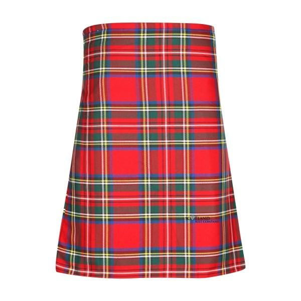 Men's Kilt, 8 Yard Polyviscose - Royal Stewart Modern