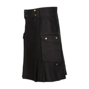 Black Utility Kilt