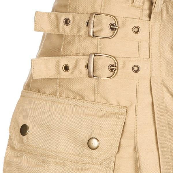 Khaki Utility Kilt