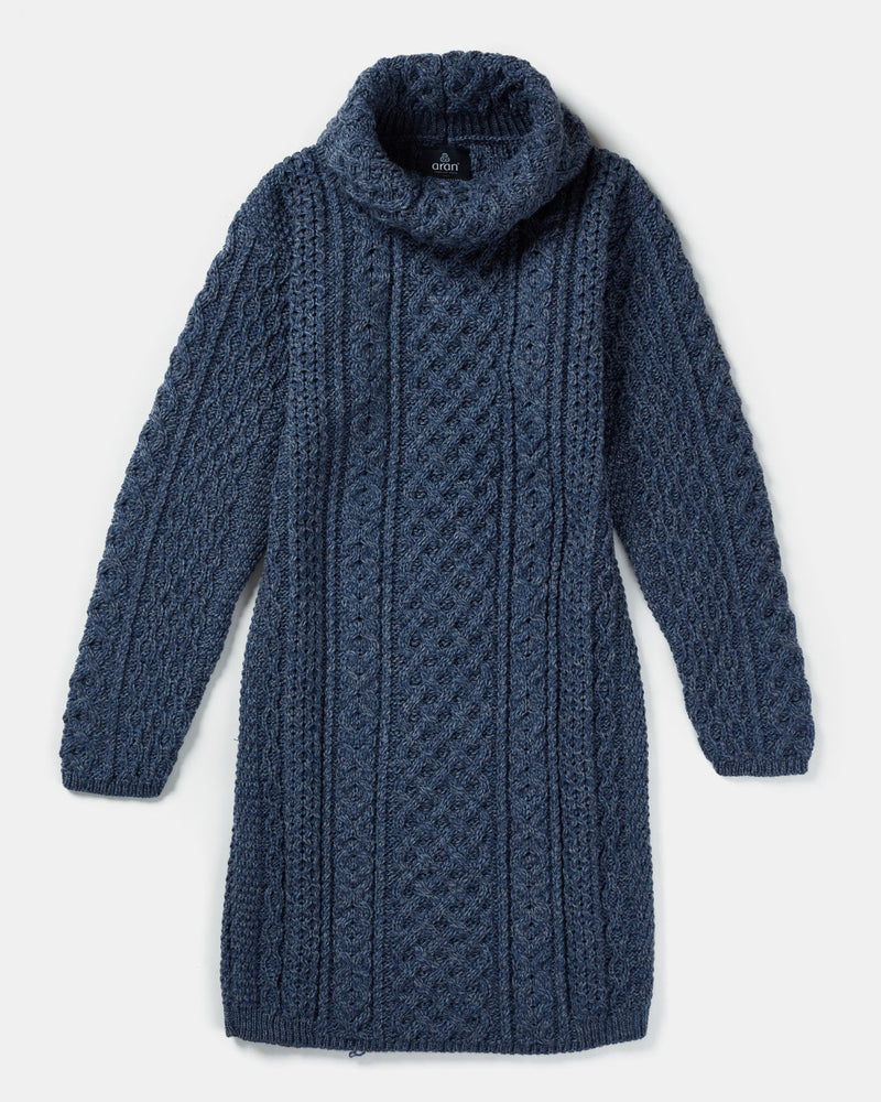 ladies sweater dresses uk Womens Grey Ribbed Jumper Dress