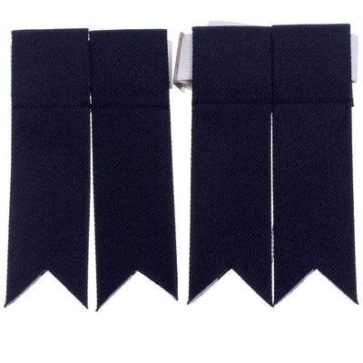 100% Cotton Kilt Flashes - Navy