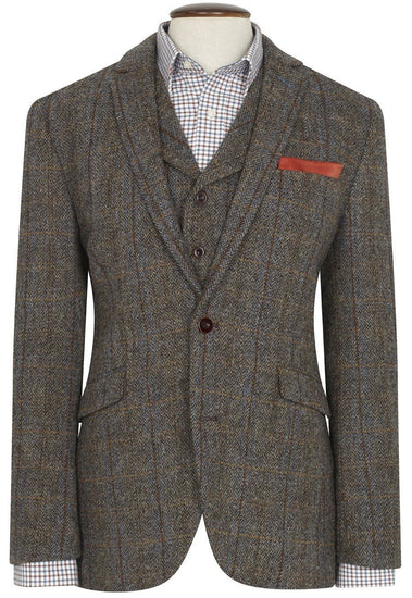 Mens Harris Tweed Tailored Fit Jacket - Sumburgh