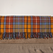 Wool Tartan Knee Blanket - 36'' x 59'' - Buchanan Antique