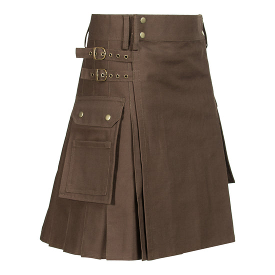 Brown Utility Kilt