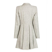 Women's Harris Tweed Coat - Light Grey Zoe - CLEARANCE
