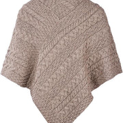 Women's Merino Wool Poncho by Aran Mills