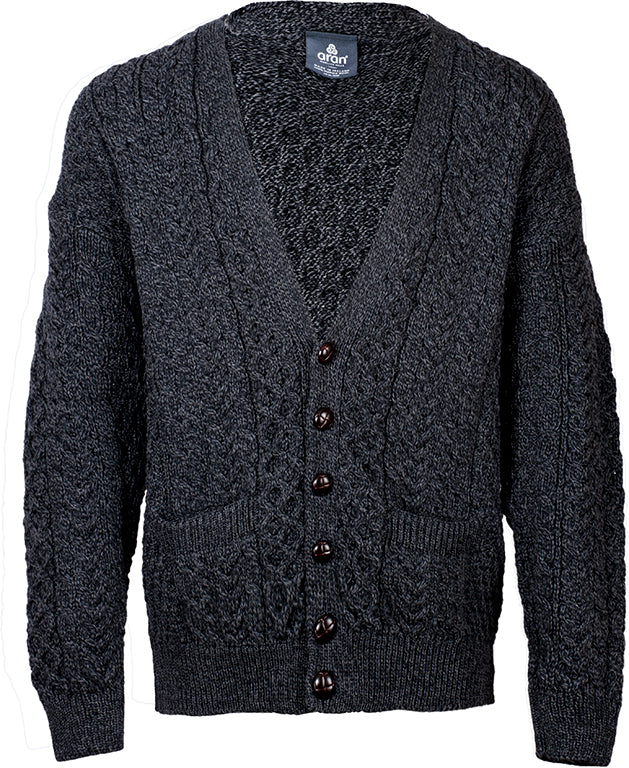 V Neck Mens Button Cardigans Uk Russell Mens V-neck Knitted