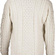 Mens Merino Wool V-Neck Button Cardigan by Aran Mills - 4 Colours