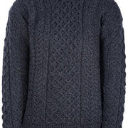 Mens Merino Wool Crew Neck Sweater by Aran Mills - 5 Colours