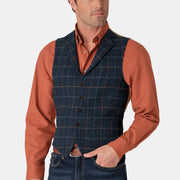 Men's Harris Tweed Waistcoat - Aird