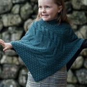 Children's Wool Poncho by Aran Mills - 6 Colours