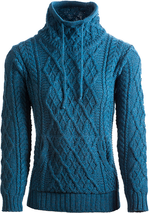 Women's Supersoft Merino Wool Collared Sweater by Aran Mills - 2 Colours