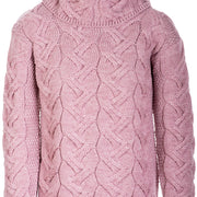 Women's Supersoft Merino Wool Chunky Cable Sweater by Aran Mills - 5 Colours