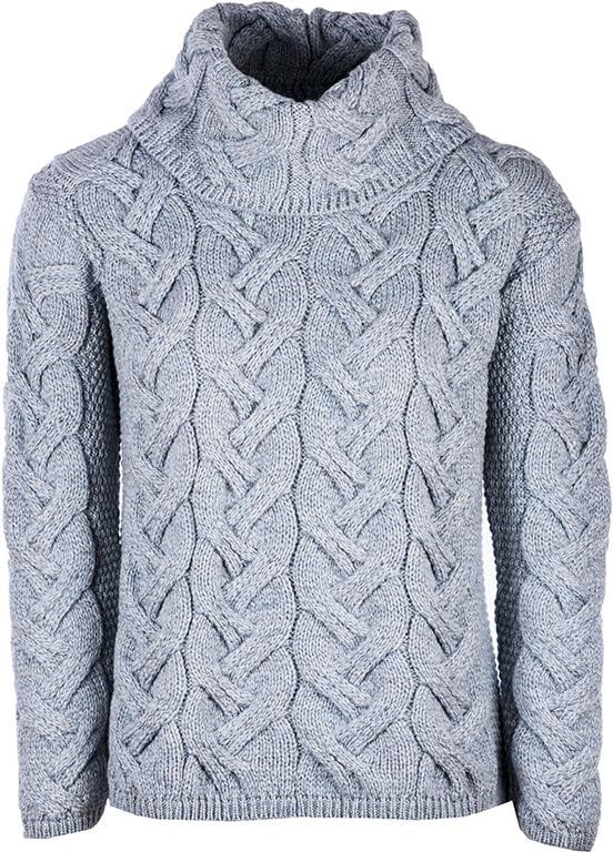 Women's Supersoft Merino Wool Chunky Cable Sweater by Aran Mills - 5 Colours