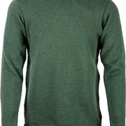 Men's Merino Wool Roll Neck Jumper by Aran Mills - 2 Colours