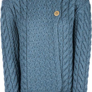 Louisburgh Ladies Cable Cardigan By Aran Mills