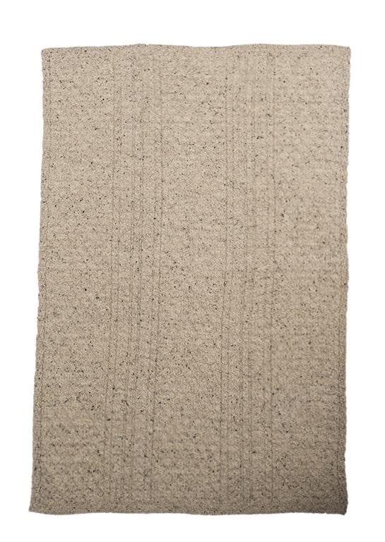 Cable/Honeycomb Knit Wool Blanket/Throw - 4 Colours