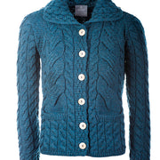 Women's Supersoft Merino Wool Six Button Cardigan by Aran Mills - 7 Colours