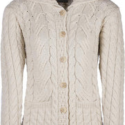 Women's Supersoft Merino Wool Six Button Cardigan by Aran Mills - 7 Colours